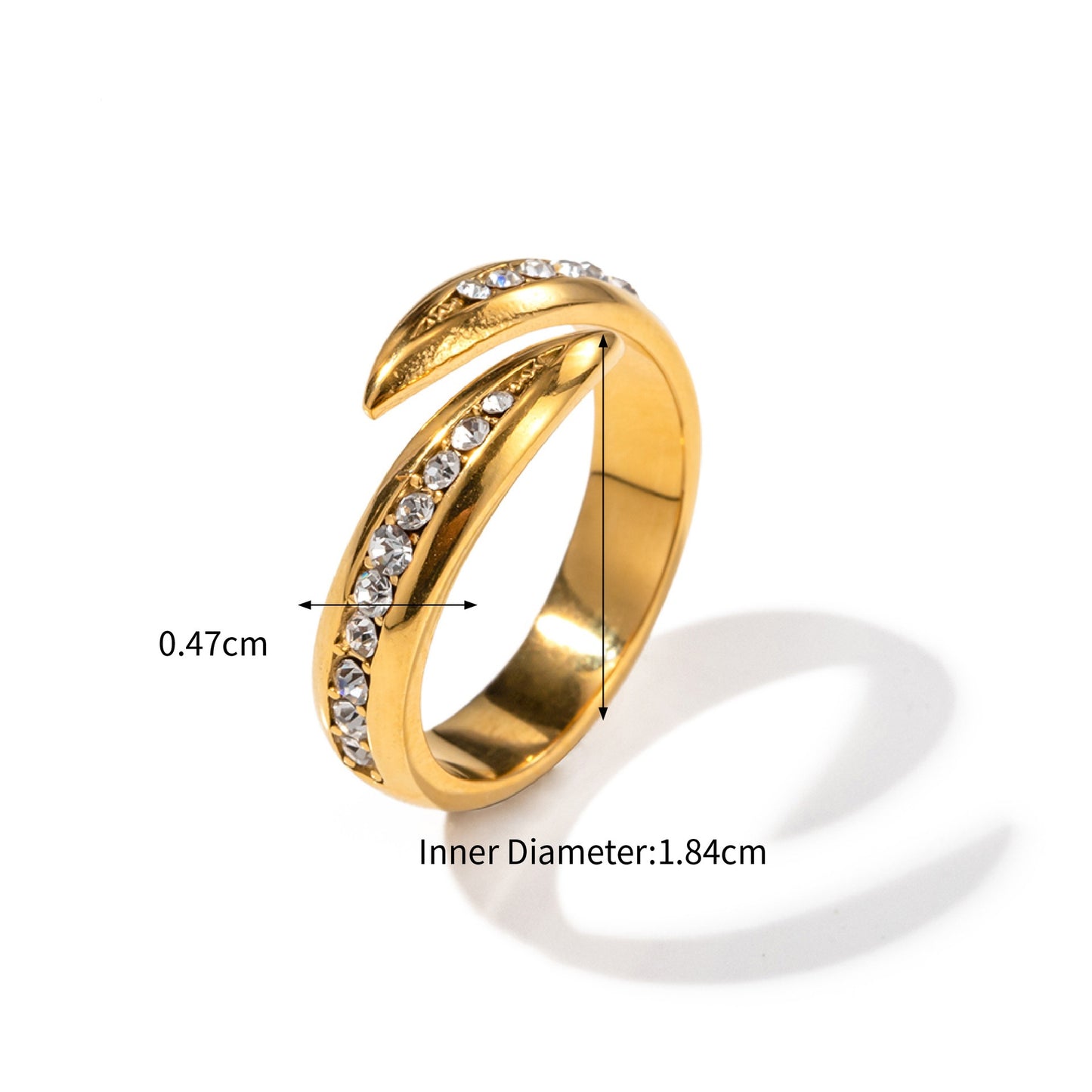 Shiny Open Ring