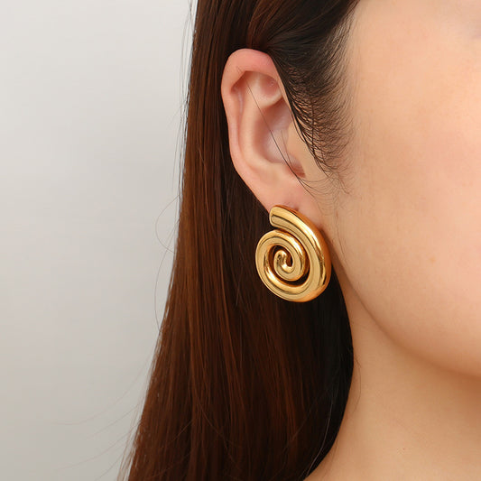 Rotating Thread Earrings